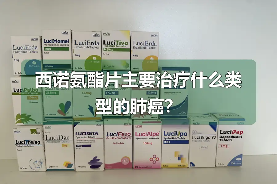 西诺氨酯片主要治疗什么类型的肺癌?